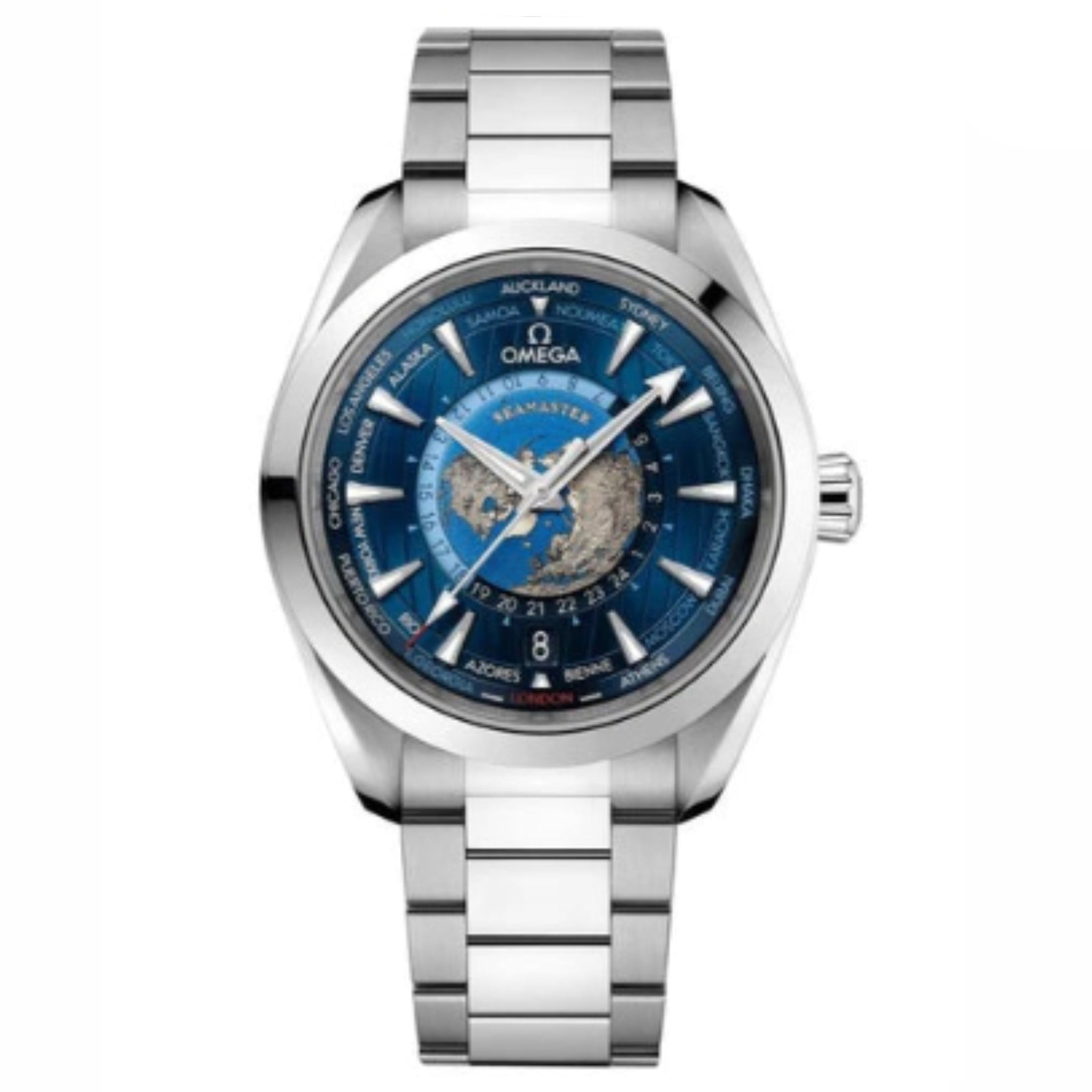 Relógio Seamaster Aqua Terra Worldtimer 41mm
